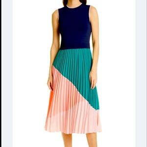 Ted Baker Indigo pleated dress
